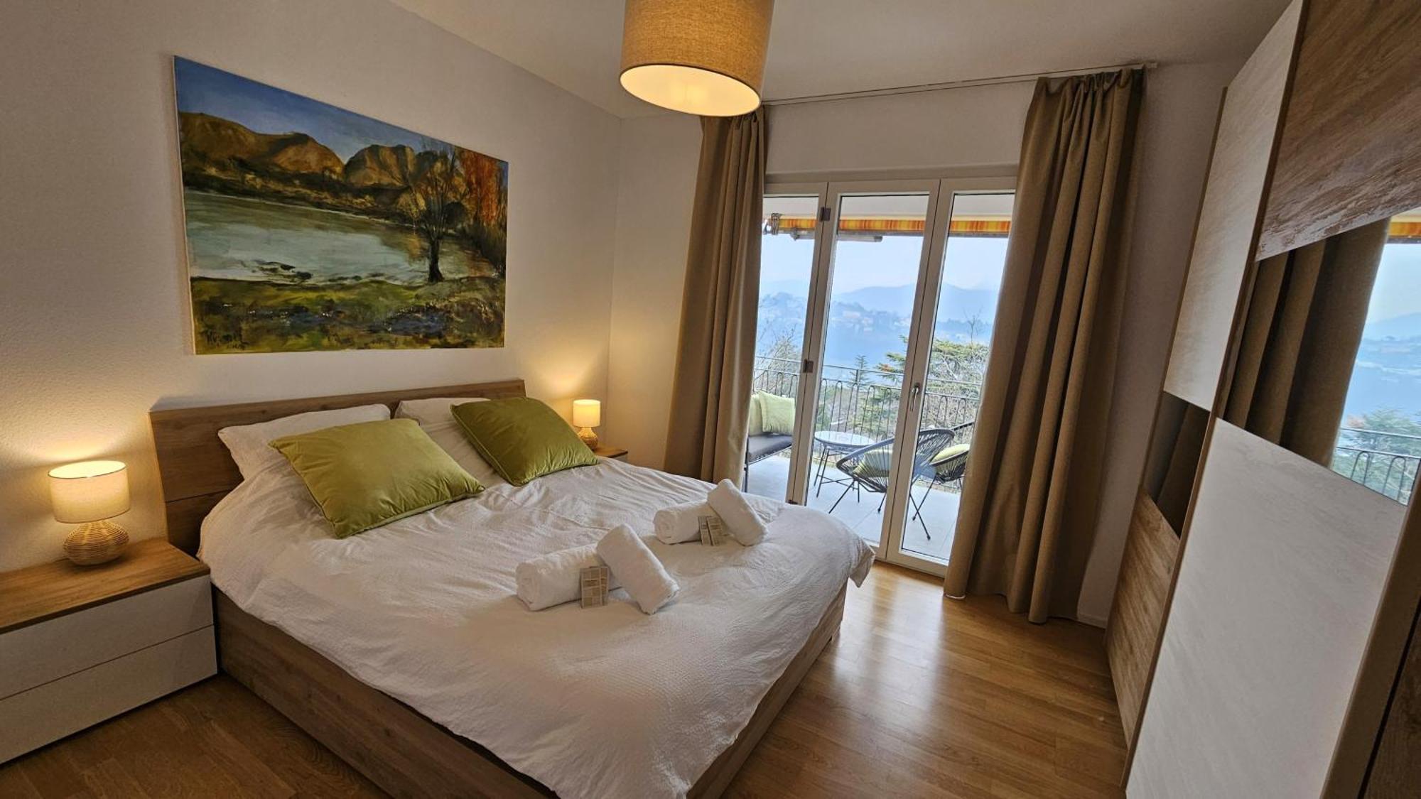 Bellavista Apartment With Free Parking Lugano Dış mekan fotoğraf